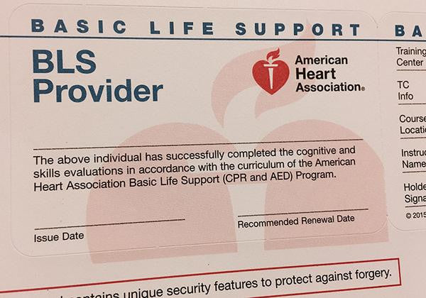 BLS Skills Session (ONLY for students who have completed online HeartCode)