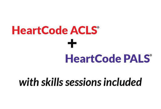 HeartCode Complete ACLS & PALS Bundle - Online AHA HeartCode Courses with Skills Session Included