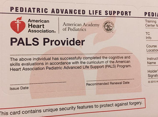PALS Skills Session (ONLY for students who have completed online HeartCode)